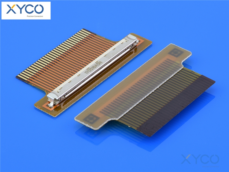 1.0mm間距FI-X fpc連接器